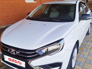 2024 Lada (ВАЗ) Vesta I Рестайлинг (NG), белый, 1230000 рублей, вид 1