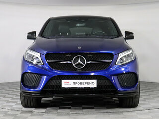 2019 Mercedes-Benz GLE Coupe 400 I (C292), синий, 5100000 рублей, вид 2