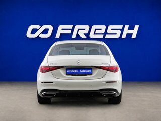 2021 Mercedes-Benz S-Класс 500 4MATIC VII (W223), белый, 11549777 рублей, вид 4