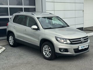 2012 Volkswagen Tiguan I Рестайлинг, серебристый, 1300000 рублей, вид 4