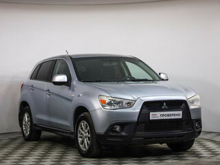 2012 Mitsubishi ASX I, серебристый, 869777 рублей, вид 3