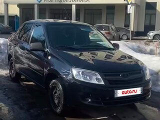 2013 Lada (ВАЗ) Granta I, синий, 450000 рублей, вид 3