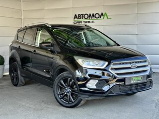 2018 Ford Kuga II Рестайлинг, чёрный, 1629000 рублей, вид 3