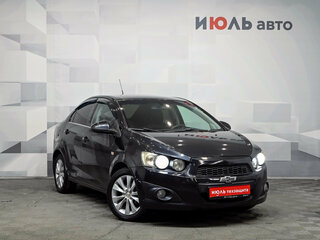 2013 Chevrolet Aveo II, чёрный, 595000 рублей, вид 4