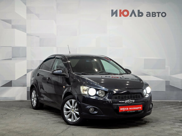 2013 Chevrolet Aveo II, чёрный, 585000 рублей - вид 3