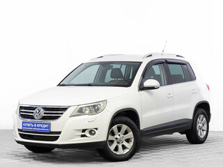 2010 Volkswagen Tiguan I, белый, 949000 рублей, вид 3