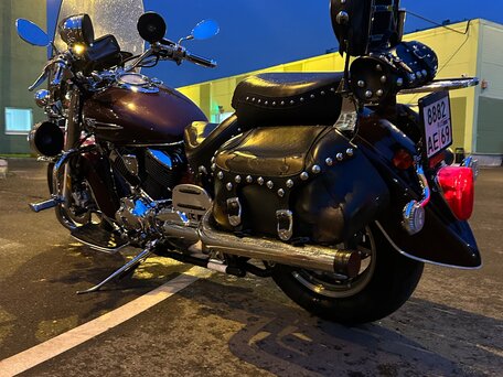 2006 Yamaha XVS1100, красный, 690000 рублей, вид 3