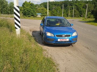 2007 Ford Focus II, голубой, 640000 рублей, вид 2