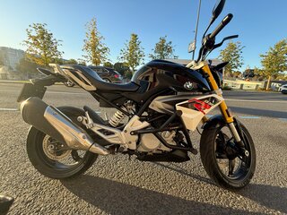 2019 BMW G 310 R, чёрный, 380000 рублей, вид 2