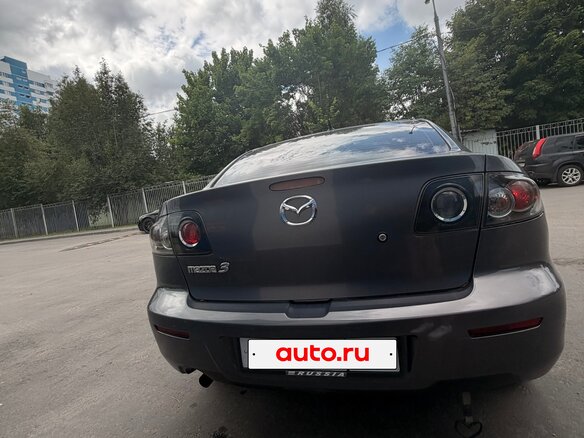 2007 Mazda 3 I (BK) Рестайлинг, серый - вид 5