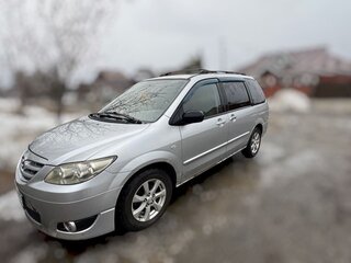 2002 Mazda MPV II (LW), серебристый, 360000 рублей, вид 1