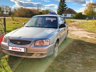 2007 Hyundai Accent ТагАЗ II, серебристый, 250000 рублей, вид 1