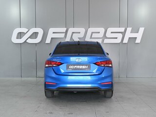 2017 Hyundai Solaris II, синий, 1285000 рублей, вид 4