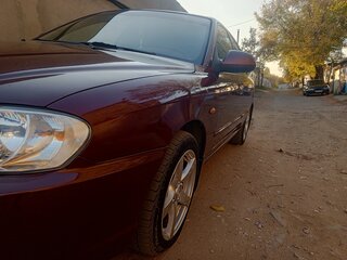 2008 Kia Spectra I Рестайлинг 2, красный, 360000 рублей, вид 3