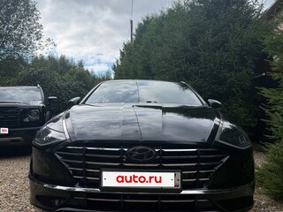 2020 Hyundai Sonata VIII (DN8), чёрный, 2590000 рублей, вид 4