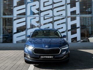 2021 Skoda Octavia IV (A8), синий, 2730000 рублей, вид 3