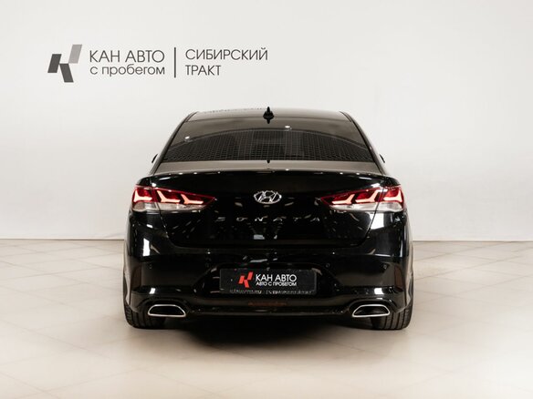 2019 Hyundai Sonata VII (LF) Рестайлинг, чёрный, 1770000 рублей - вид 3