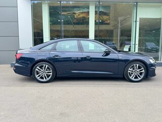 2025 Audi A6 45 TFSI V (C8) Рестайлинг, синий, 10290000 рублей, вид 4