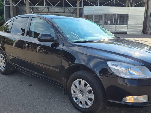 2013 Skoda Octavia II (A5) Рестайлинг, чёрный - вид 12