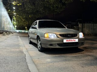2008 Hyundai Accent ТагАЗ II, бежевый, 300000 рублей, вид 4