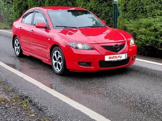 2006 Mazda 3 I (BK) Рестайлинг, красный, 650000 рублей, вид 2