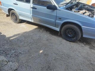2005 Lada (ВАЗ) 2115, серебристый, 150000 рублей, вид 4