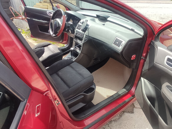 2007 Peugeot 307 I Рестайлинг, красный, 450000 рублей - вид 14