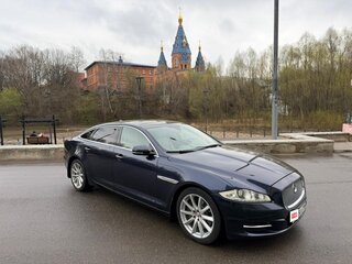 2014 Jaguar XJ IV (X351), синий, 1800000 рублей, вид 2