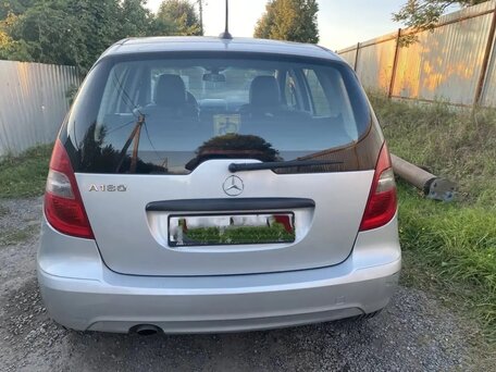 2012 Mercedes-Benz A-Класс 180 II (W169) Рестайлинг, серебристый, 950000 рублей, вид 5