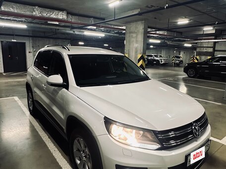 2012 Volkswagen Tiguan I Рестайлинг, белый, 1070000 рублей, вид 2