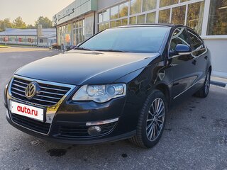 2008 Volkswagen Passat B6, чёрный, 820000 рублей, вид 5