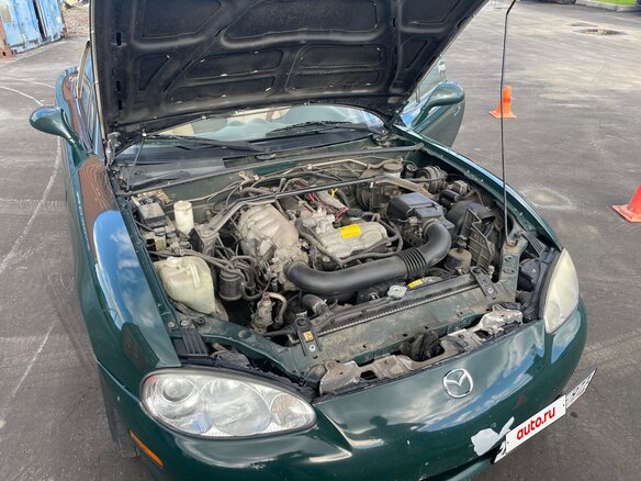 2001 Mazda MX-5 II (NB) Рестайлинг, зелёный, 1100000 рублей - вид 6