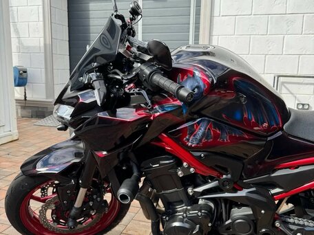 2022 Kawasaki Z 900, красный, 970000 рублей, вид 1