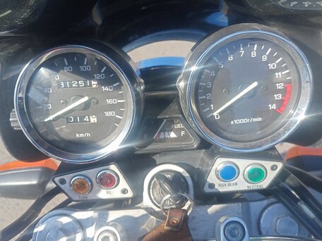 1993 Yamaha XJR400, пурпурный, 230000 рублей, вид 3