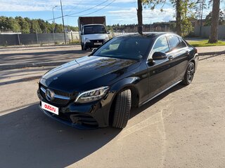 2018 Mercedes-Benz C-Класс 200 IV (W205) Рестайлинг, чёрный, 2950000 рублей, вид 1