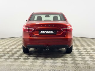 2015 Lada (ВАЗ) Vesta I, красный, 699900 рублей, вид 4