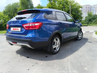 2021 Lada (ВАЗ) Vesta SW Cross I, синий, 1290000 рублей, вид 3