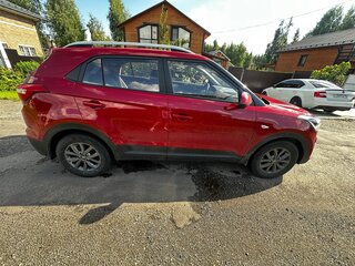 2021 Hyundai Creta I Рестайлинг, красный, 1810000 рублей, вид 3