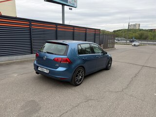 2013 Volkswagen Golf VII, голубой, 1290000 рублей, вид 4
