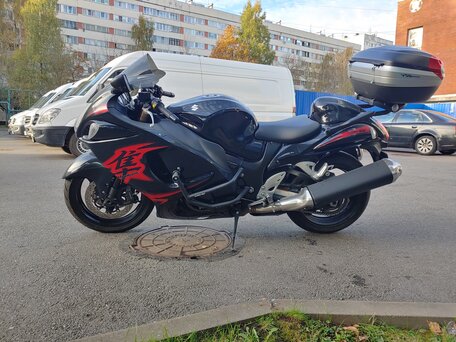 2011 Suzuki GSX 1300 R Hayabusa, чёрный, 800000 рублей, вид 1