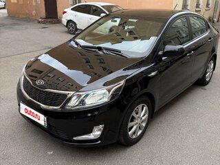 2012 Kia Rio 4-speed III, чёрный, 1090000 рублей, вид 1