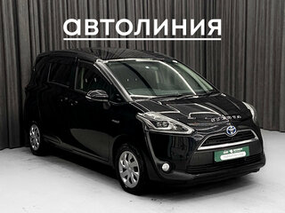 2016 Toyota Sienta II, чёрный, 1369000 рублей, вид 2