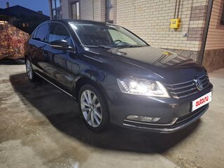 2012 Volkswagen Passat B7, чёрный, 1250000 рублей, вид 2