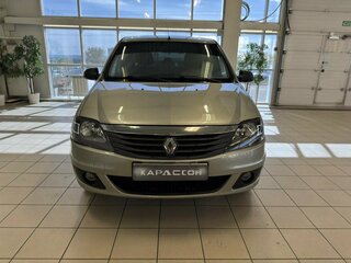 2012 Renault Logan I Рестайлинг, бежевый, 443000 рублей, вид 3