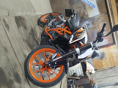 2013 KTM 390 Duke, оранжевый, 400000 рублей, вид 2
