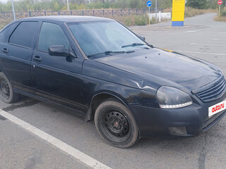 2008 Lada (ВАЗ) Priora I, чёрный, 180000 рублей, вид 2