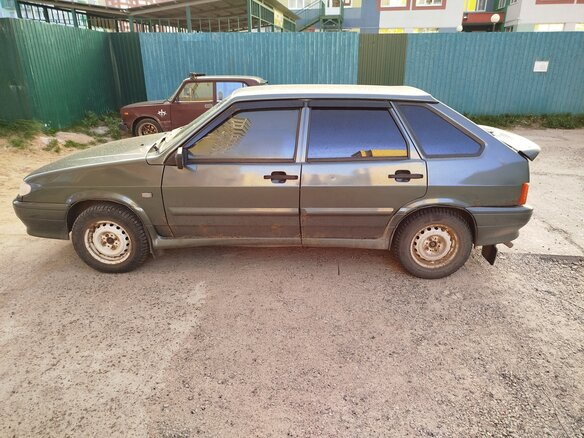 2012 Lada (ВАЗ) 2114, синий - вид 3