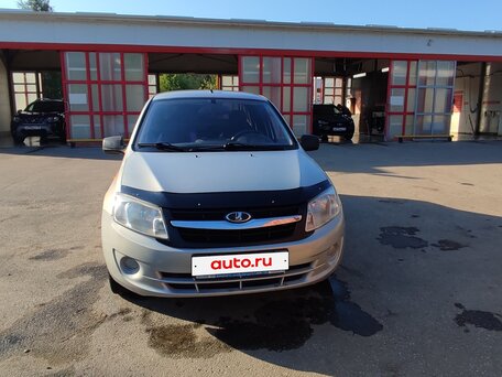 2012 Lada (ВАЗ) Granta I, серебристый, 300000 рублей, вид 2