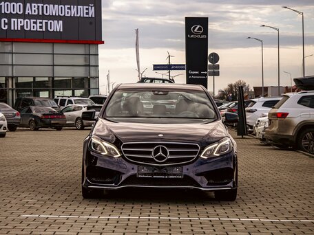 2016 Mercedes-Benz E-Класс 200 IV (W212, S212, C207) Рестайлинг, синий, 1625000 рублей, вид 2