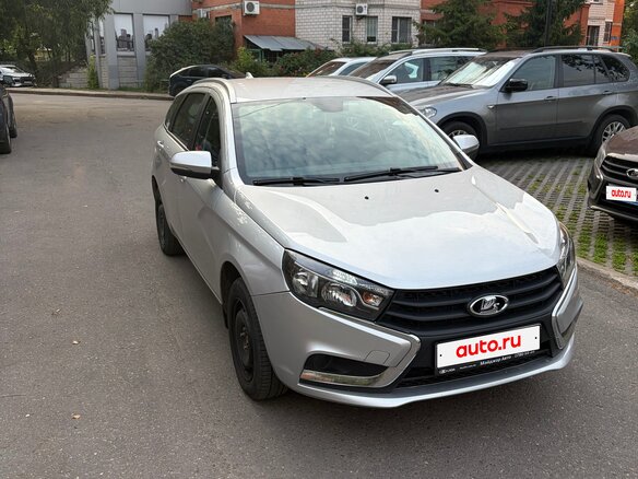 2020 Lada (ВАЗ) Vesta SW I, серый, 830000 рублей - вид 2